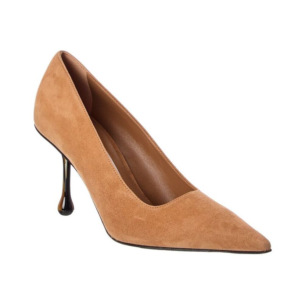 Jimmy Choo Ixia 80 Suede Pump, Brown